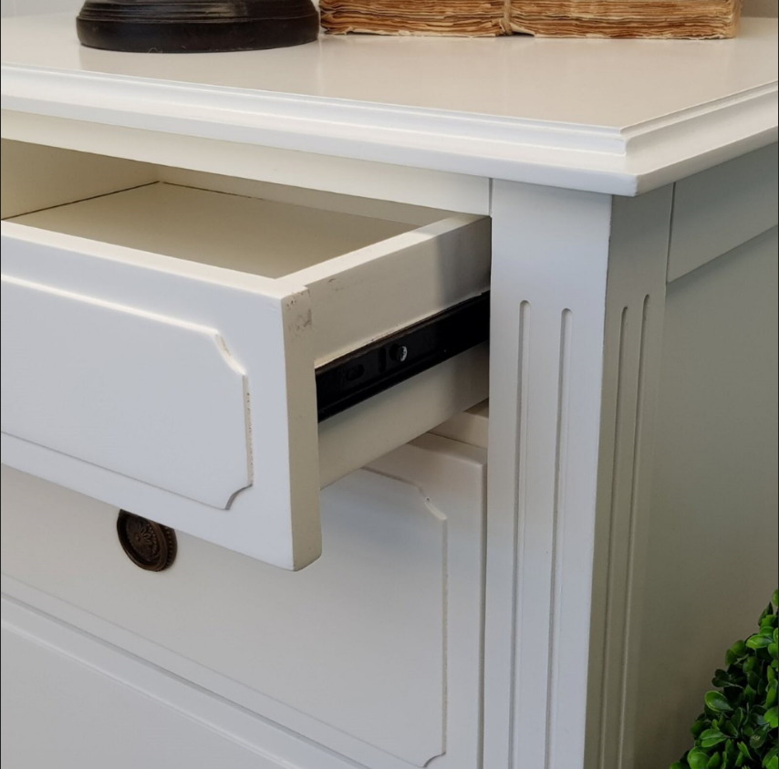 Mansfield Bedside White