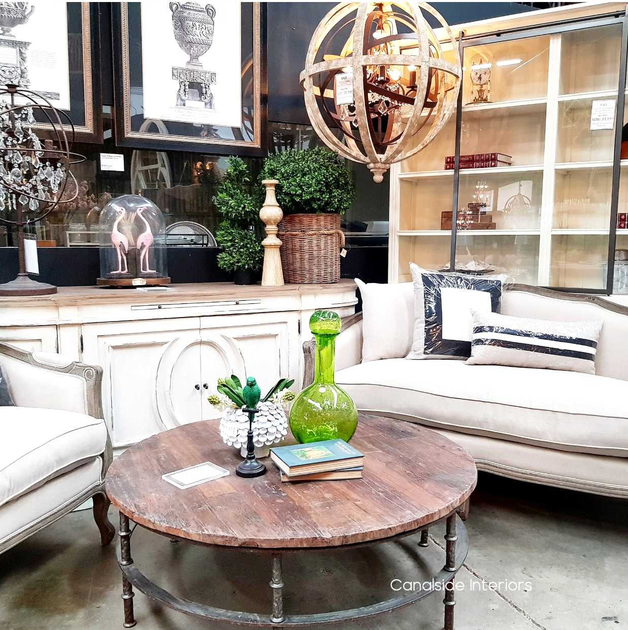 Hayden Street Round Coffee Table  INDUSTRIAL RUSTIC Style, TABLES, HAMPTONS Style, PLANTATION Style, TABLES Coffee Tables, LIVING Room, LIVING Coffee & Side Tables, PLANTATION STYLE