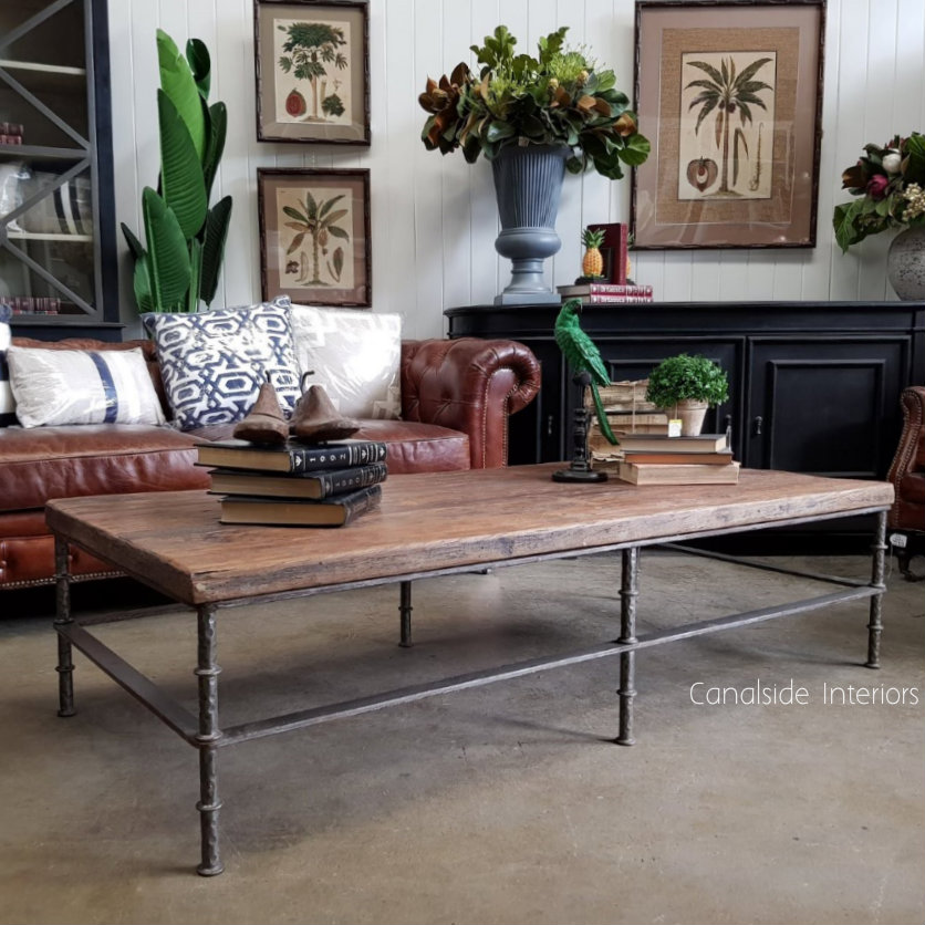 Hayden Street Rectangular Coffee Table  INDUSTRIAL RUSTIC Style, TABLES, HAMPTONS Style, PLANTATION Style, TABLES Coffee Tables, LIVING Room, LIVING Coffee & Side Tables, PLANTATION STYLE