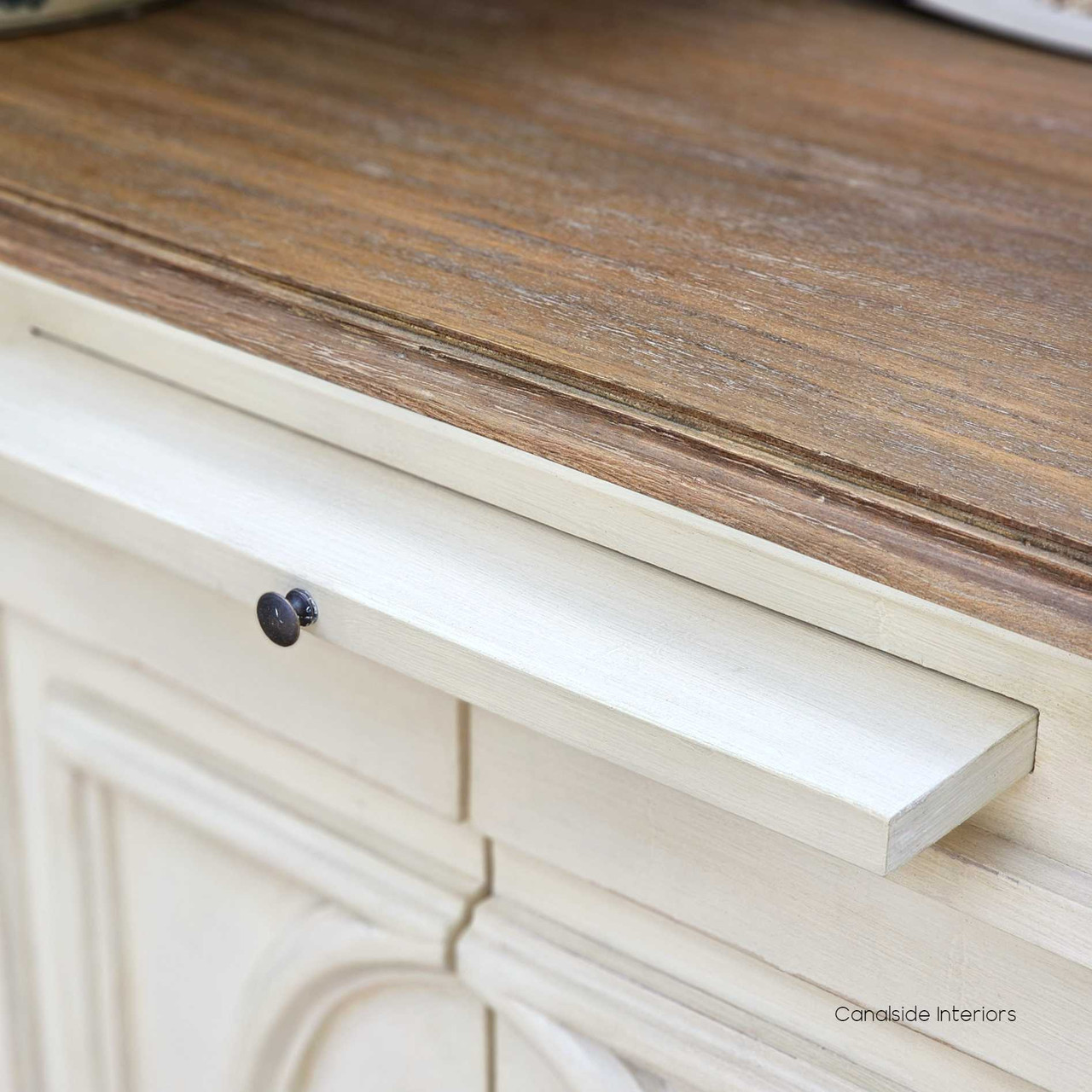 Bastian Small Sideboard Distressed StoneWeathered Oak  FRENCH  FURNITURE, HAMPTONS Style, PLANTATION Style, LIVING Room, LIVING TV Media & Storage, TABLES Sideboards & Buffets, STORAGE, STORAGE Sideboards & Buffets