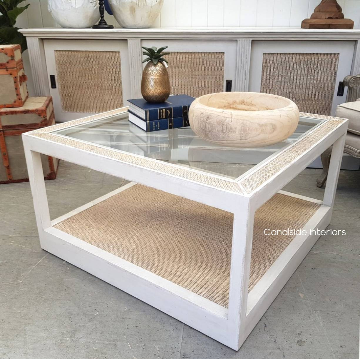 Brielle Rattan Coffee Table  TABLES, HAMPTONS Style, PLANTATION Style, TABLES Coffee Tables, LIVING Room, LIVING Coffee & Side Tables, PLANTATION STYLE