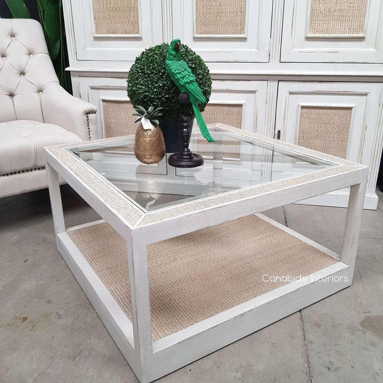 Brielle Rattan Coffee Table  TABLES, HAMPTONS Style, PLANTATION Style, TABLES Coffee Tables, LIVING Room, LIVING Coffee & Side Tables, PLANTATION STYLE