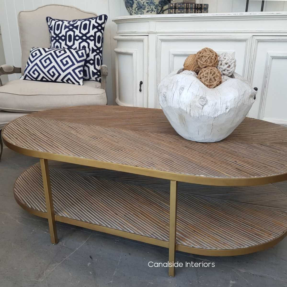 Colony Plantation Reed Coffee Table  TABLES, TABLES Coffee Tables, LIVING Room, LIVING Coffee & Side Tables, PLANTATION STYLE