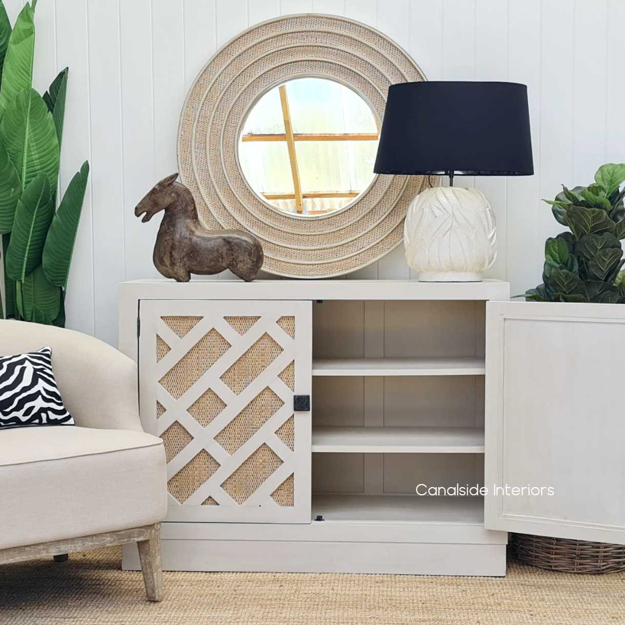 Brielle Botanica Sideboard  HAMPTONS Style, PLANTATION Style, LIVING Room, LIVING TV Media & Storage, TABLES Sideboards & Buffets, STORAGE, STORAGE Sideboards & Buffets, PLANTATION STYLE