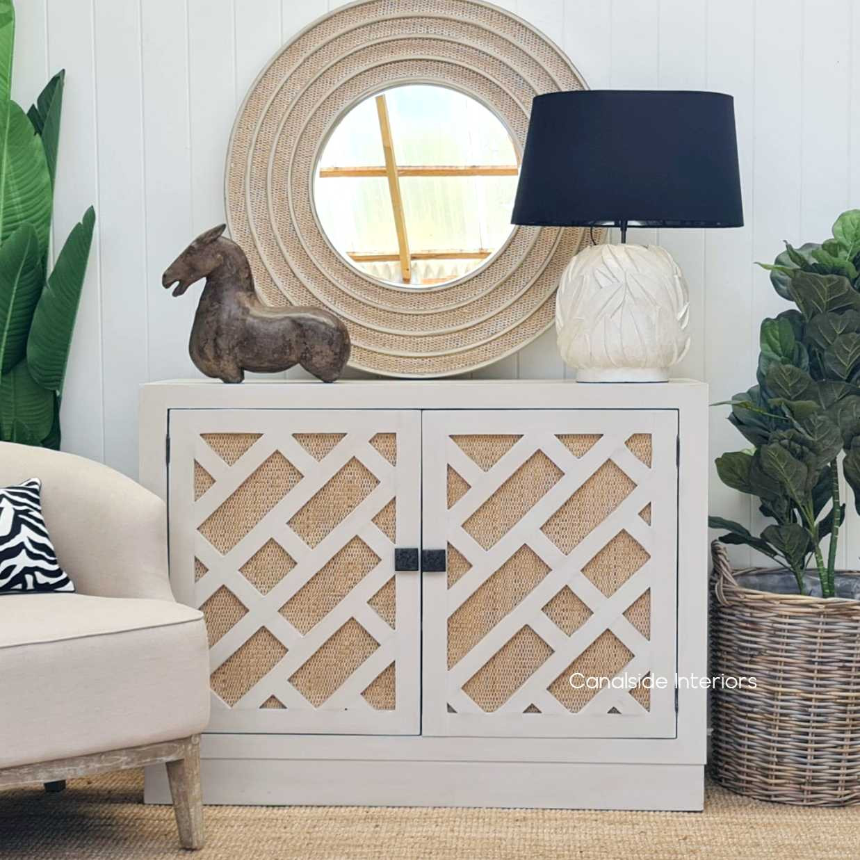 Brielle Botanica Sideboard  HAMPTONS Style, PLANTATION Style, LIVING Room, LIVING TV Media & Storage, TABLES Sideboards & Buffets, STORAGE, STORAGE Sideboards & Buffets, PLANTATION STYLE