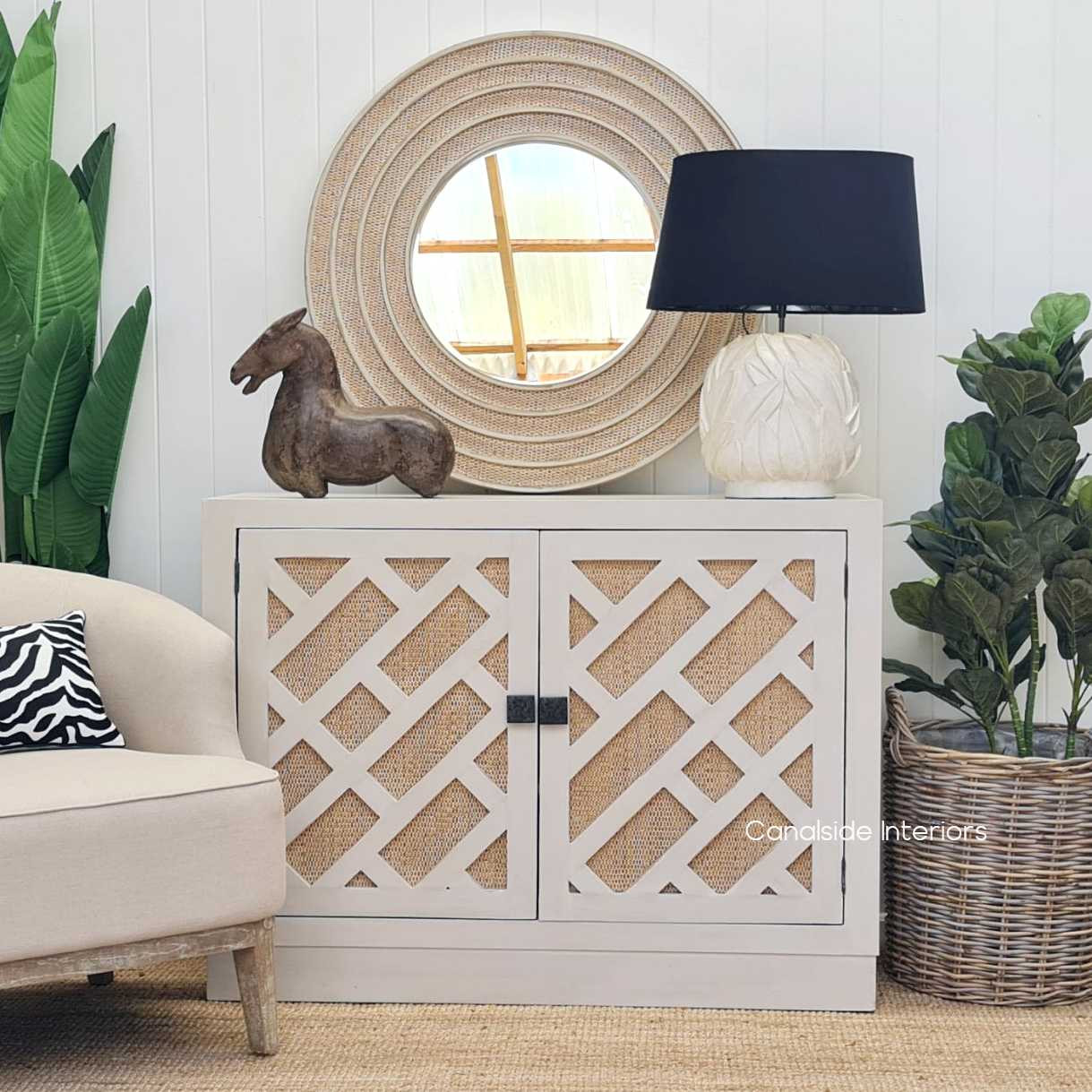 Brielle Botanica Sideboard  HAMPTONS Style, PLANTATION Style, LIVING Room, LIVING TV Media & Storage, TABLES Sideboards & Buffets, STORAGE, STORAGE Sideboards & Buffets, PLANTATION STYLE