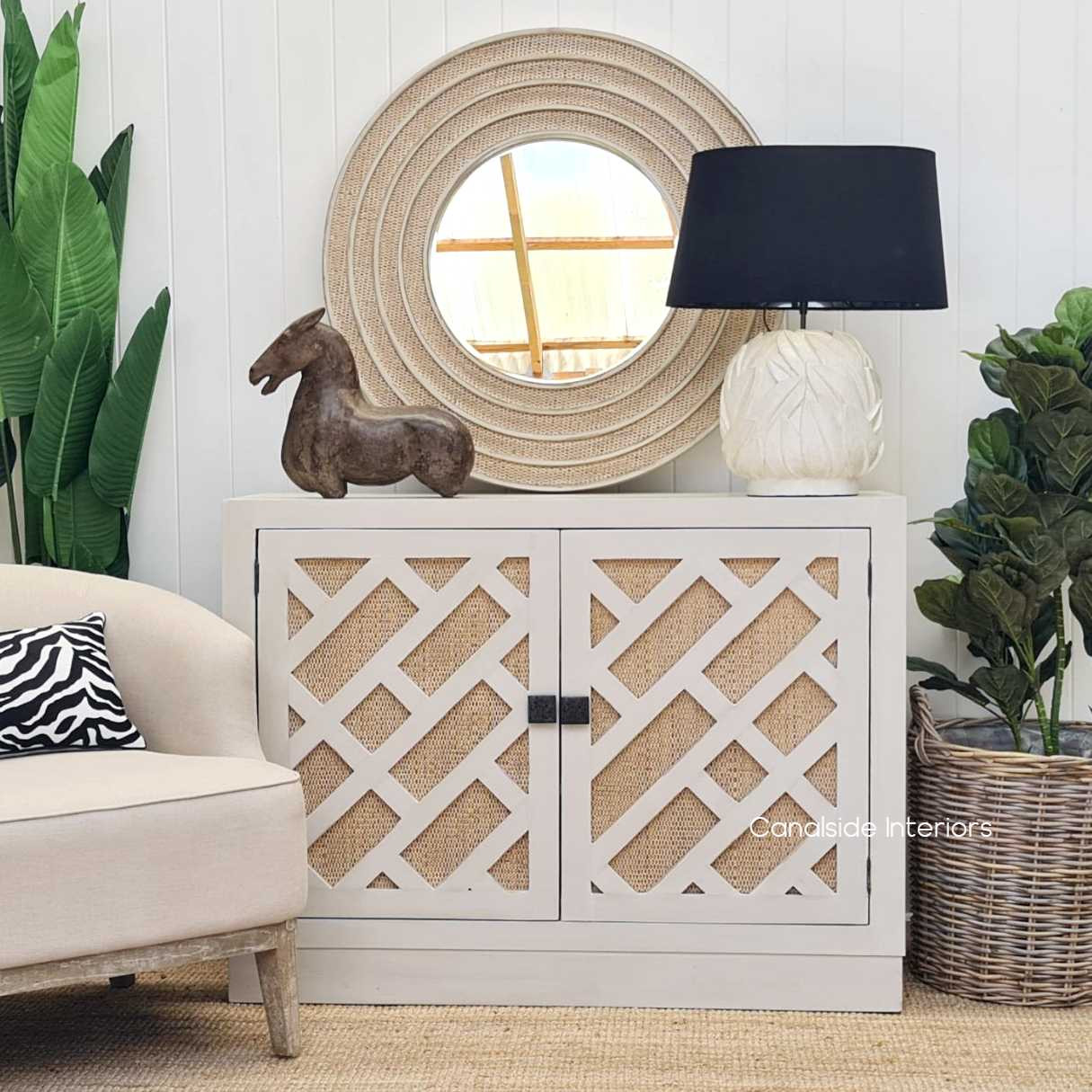 Brielle Botanica Sideboard  HAMPTONS Style, PLANTATION Style, LIVING Room, LIVING TV Media & Storage, TABLES Sideboards & Buffets, STORAGE, STORAGE Sideboards & Buffets, PLANTATION STYLE