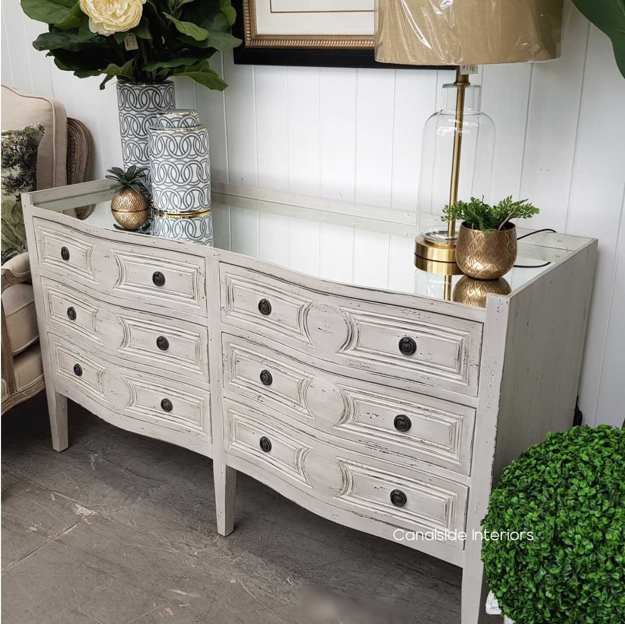 Designed for those who appreciate quality, the Isobel Grande Chest showcases a hand-crafted silhouette in your bedroom – Canalside Interiors