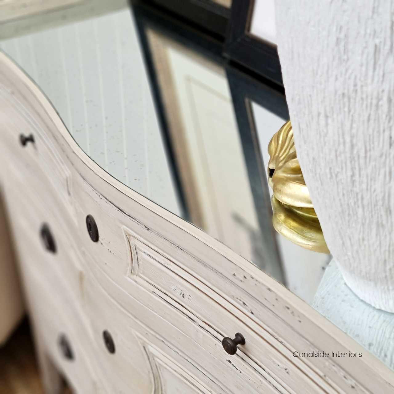 A timeless French silhouette with a modern twist, the Isobel Grande Chest adds a coastal feel to your living space – Canalside Interiors