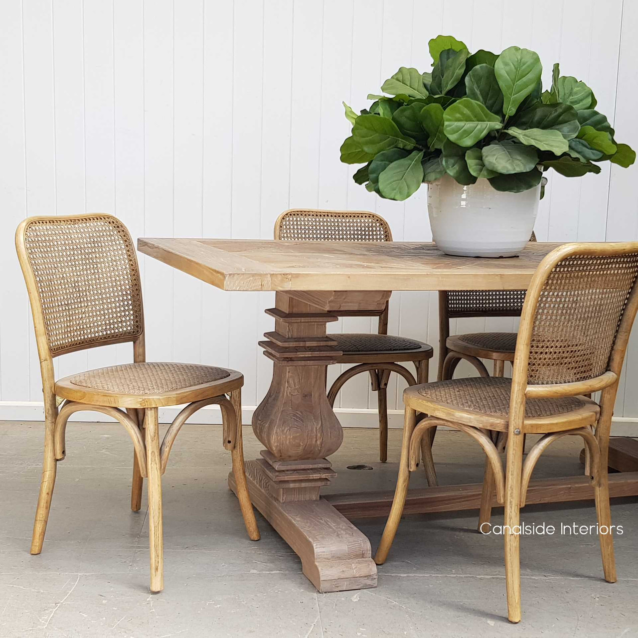 Saxon Bentwood Chair - Natural Oak | Versatile Decor - Canalside