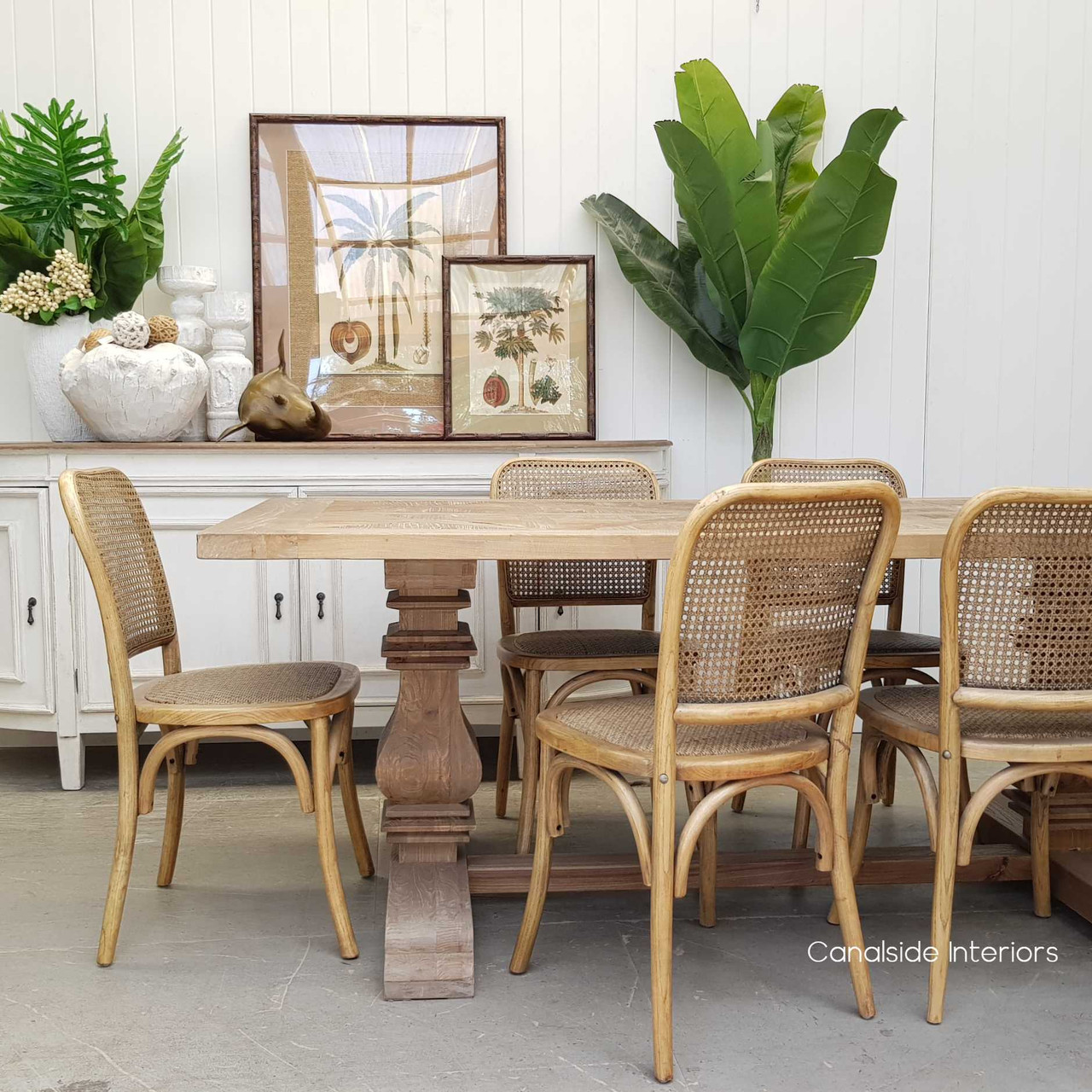 Bring the timeless charm of the Saxon Bentwood Chair to your modern dining space for a blend of comfort and style - Canalside Interiors