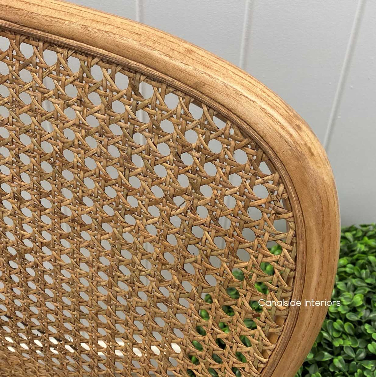 Quality meets modern design in the Saxon Bentwood Chair, offering a natural oak statement piece for discerning homeowners