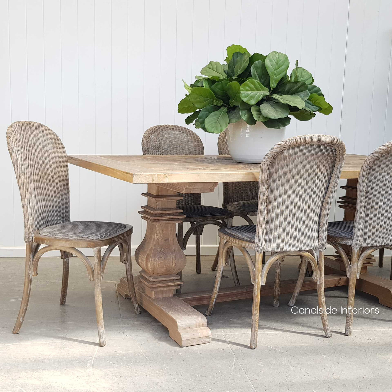 Under soft lighting, emphasizing the warm tones of the wood and the ambience it brings to interiors.