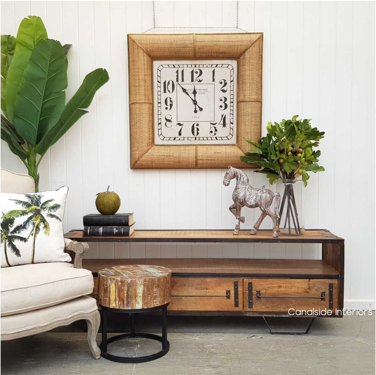 Yorktown Media Unit  INDUSTRIAL RUSTIC Style, LIVING Room, LIVING TV Media & Storage