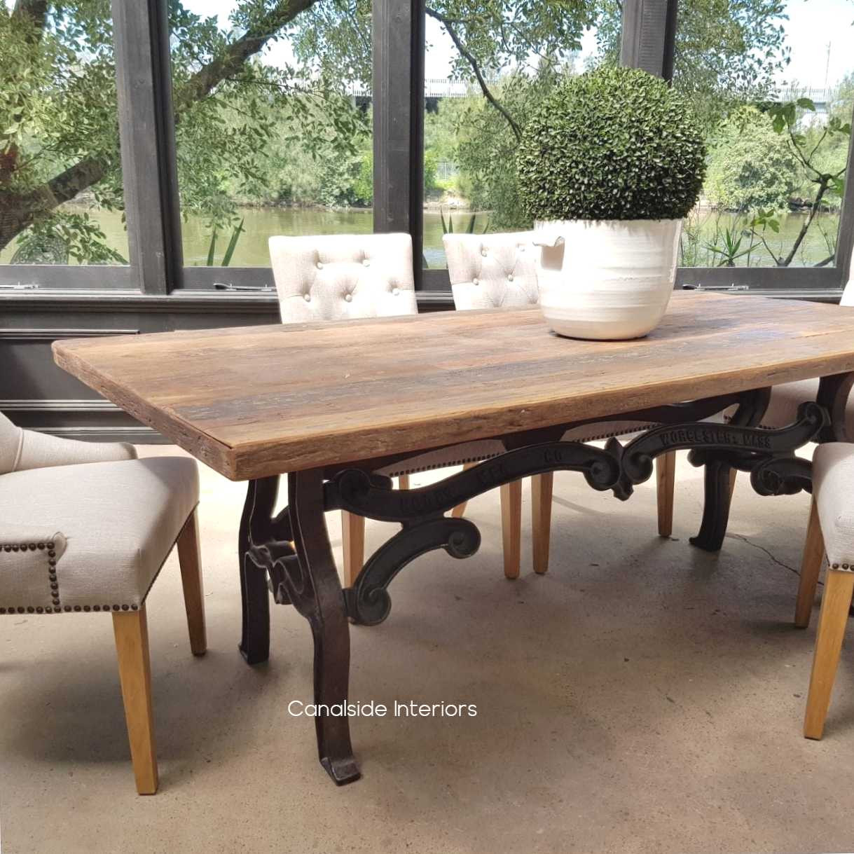 Hobbs Dining table Canalside Interiors