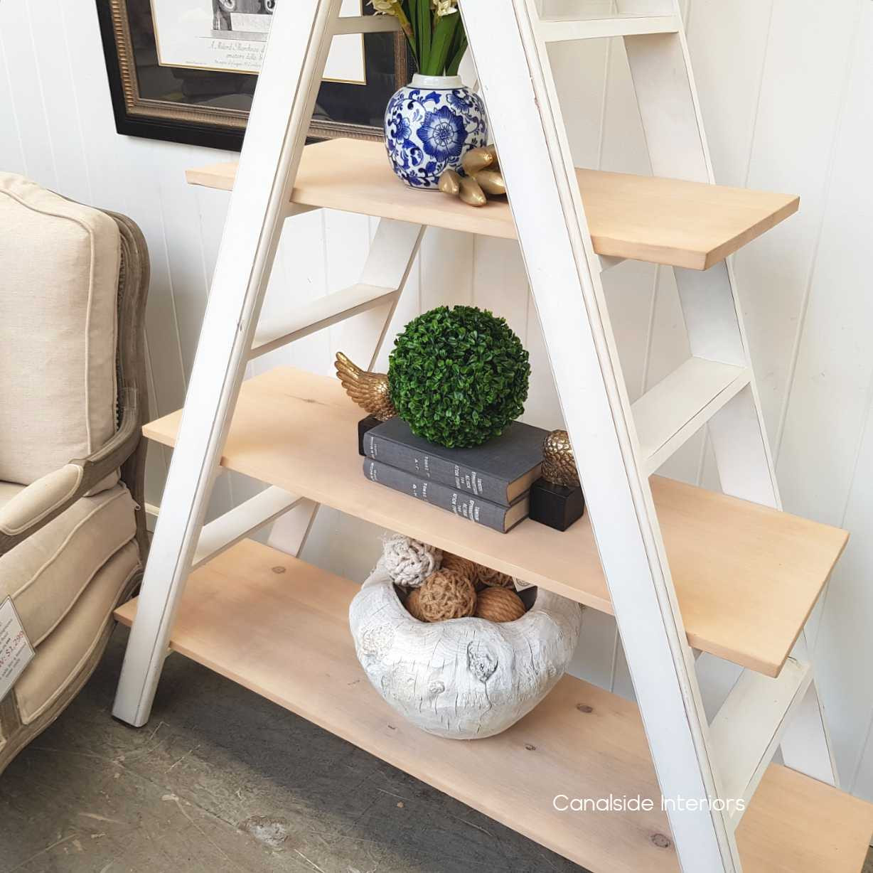 Pyramid AFrame Shelf  $599 Accessories, CAFE FURNITURE, HAMPTONS Style, PLANTATION Style, LIVING Room, LIVING Cupboards & Bookcases, CAFE FURNITURE Storage, STORAGE, STORAGE Bookshelves & Cupboards