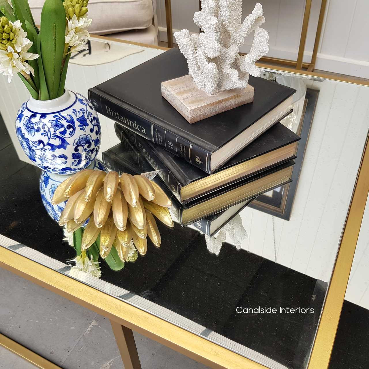 Brienne Nesting Coffee Table with Aged Mirror  TABLES, TABLES Coffee Tables, LIVING Room, LIVING Coffee & Side Tables