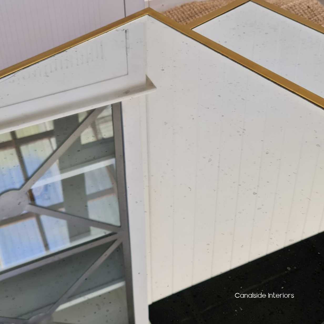 Brienne Nesting Coffee Table with Aged Mirror  TABLES, TABLES Coffee Tables, LIVING Room, LIVING Coffee & Side Tables