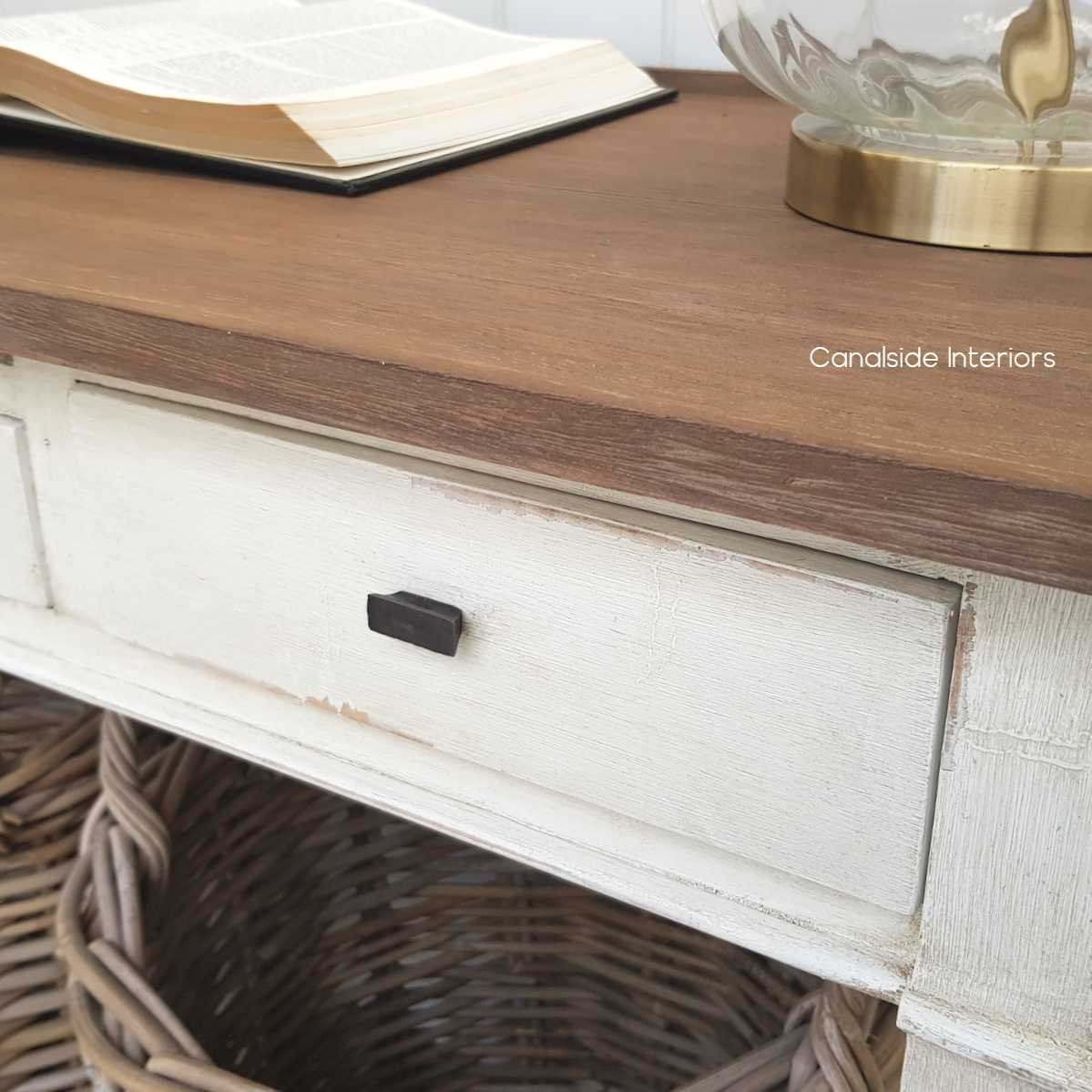 Malvali Console Stone  HAMPTONS Style, PLANTATION Style, STORAGE Consoles & Desks