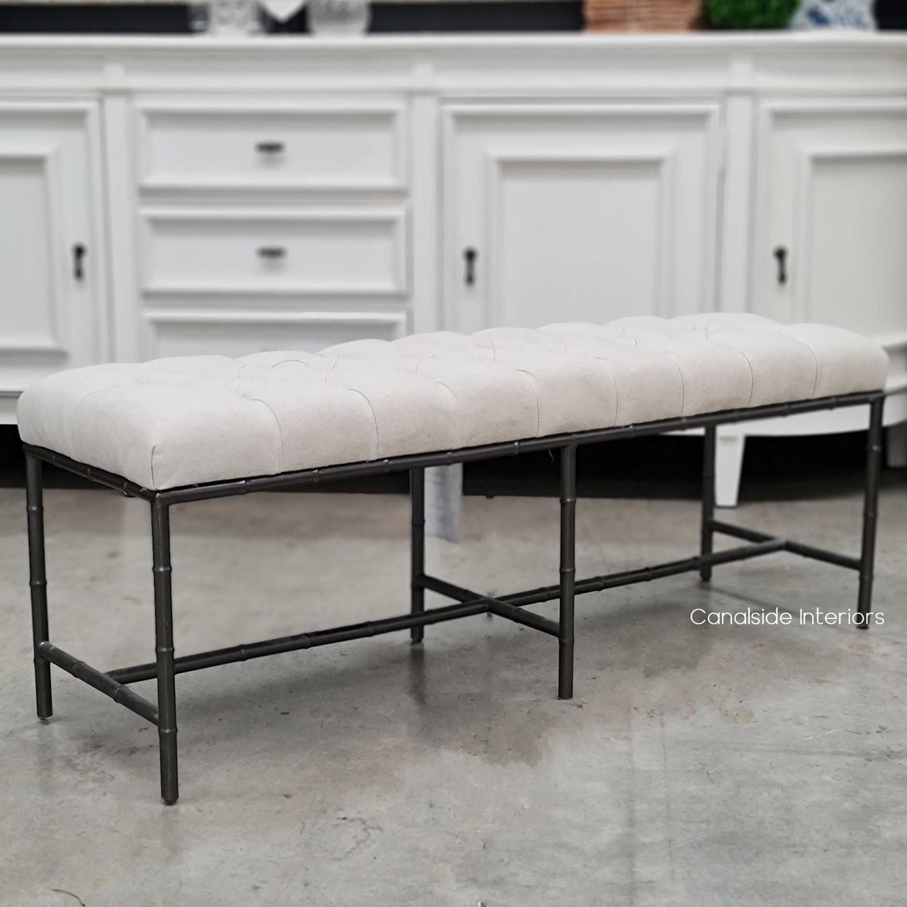 Bermuda Ottoman Bench  BEDROOM, HAMPTONS Style, PLANTATION Style, CHAIRS Lounge, CHAIRS Stools, LIVING Room, LIVING Chairs, BEDROOM Headboards & Ottomans, PLANTATION STYLE