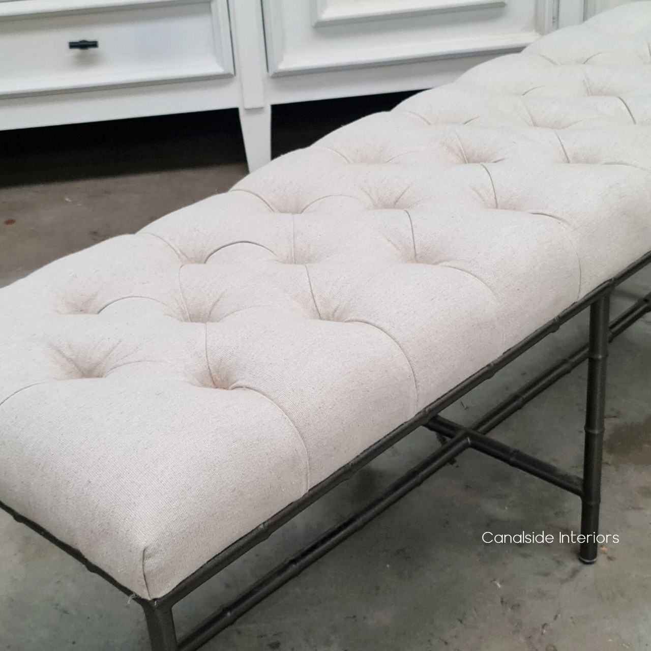 Bermuda Ottoman Bench  BEDROOM, HAMPTONS Style, PLANTATION Style, CHAIRS Lounge, CHAIRS Stools, LIVING Room, LIVING Chairs, BEDROOM Headboards & Ottomans, PLANTATION STYLE