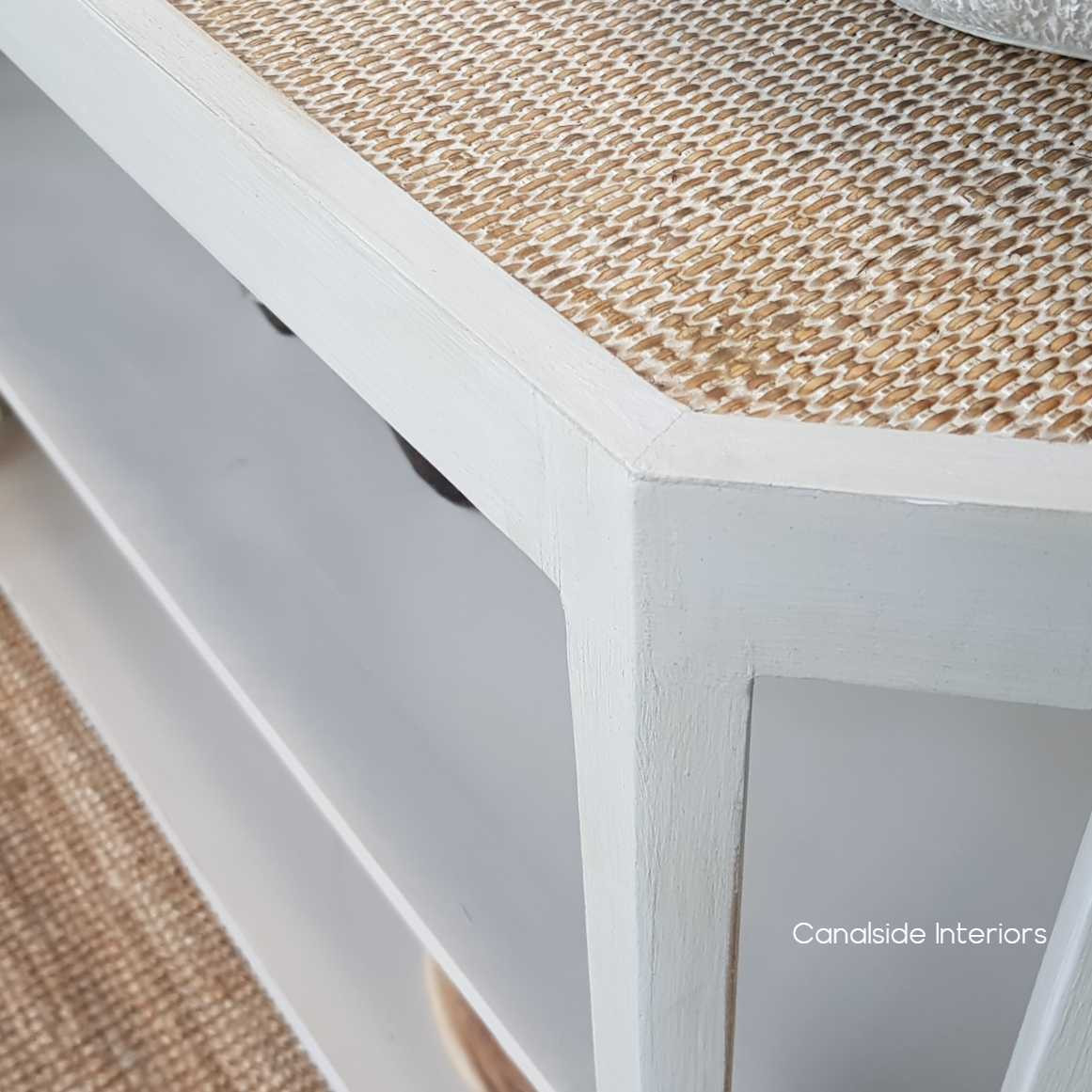 Brielle Rattan Console HAMPTONS Style, PLANTATION Style, LIVING Room, LIVING STORAGE Consoles Entryway Living Room Entry shoe island coastal