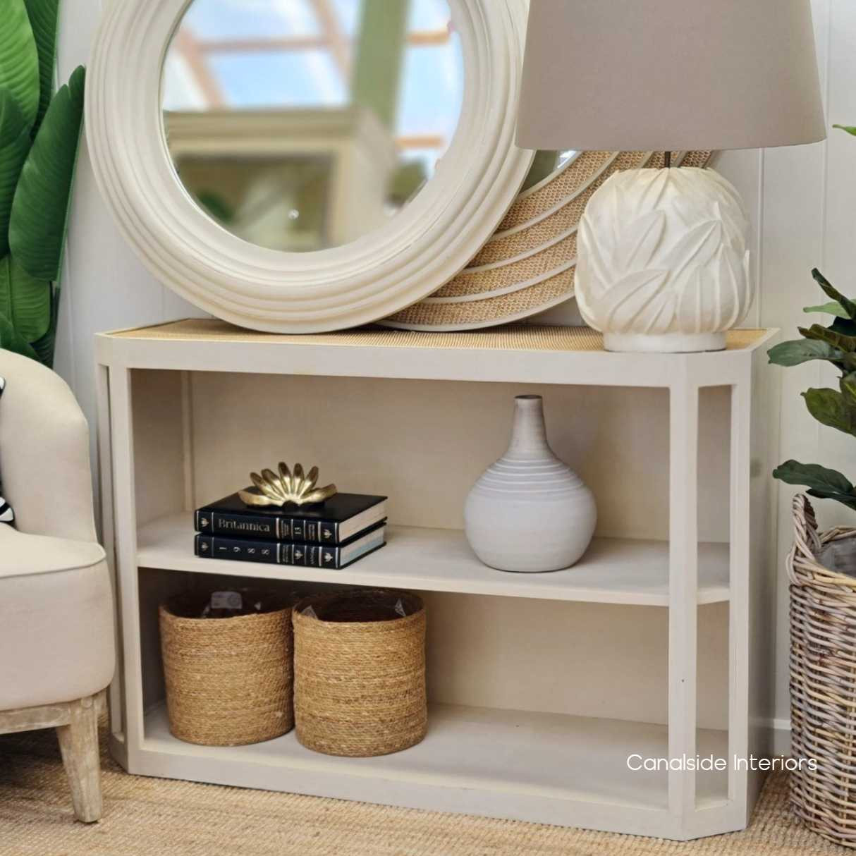 Brielle Rattan Console HAMPTONS Style, PLANTATION Style, LIVING Room, LIVING STORAGE Consoles Entryway Living Room Entry shoe island coastal