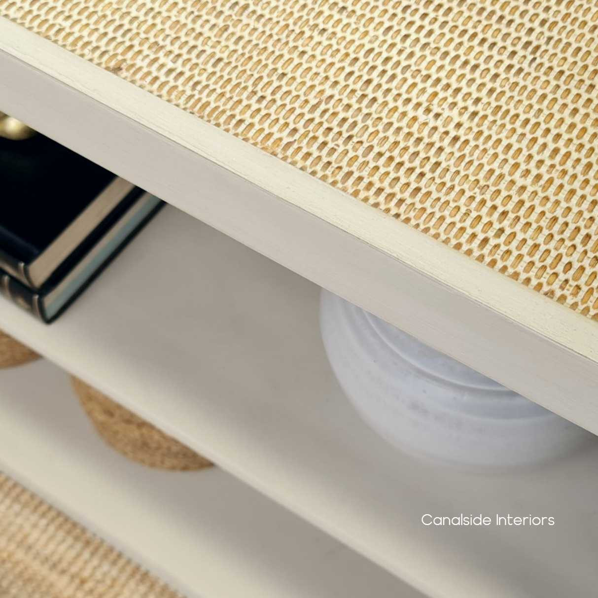 Brielle Rattan Console HAMPTONS Style, PLANTATION Style, LIVING Room, LIVING STORAGE Consoles Entryway Living Room Entry shoe island coastal