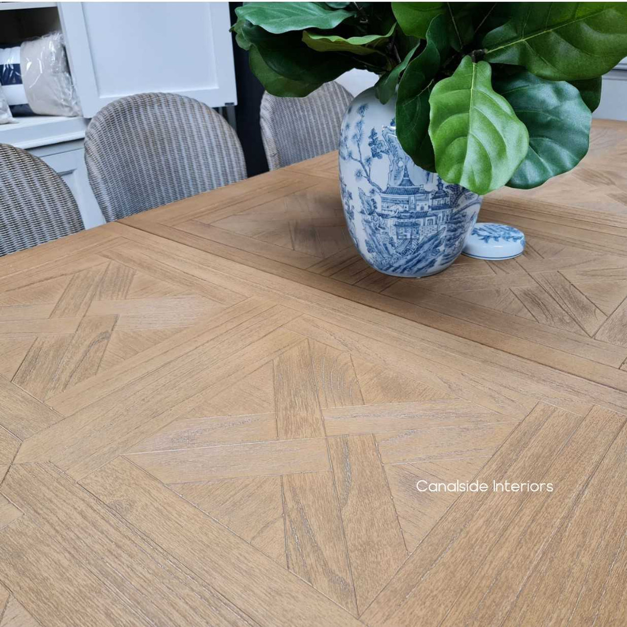 The Balmoral Table, with its extension feature hidden within, combines clever design with a classical aesthetic for the living room