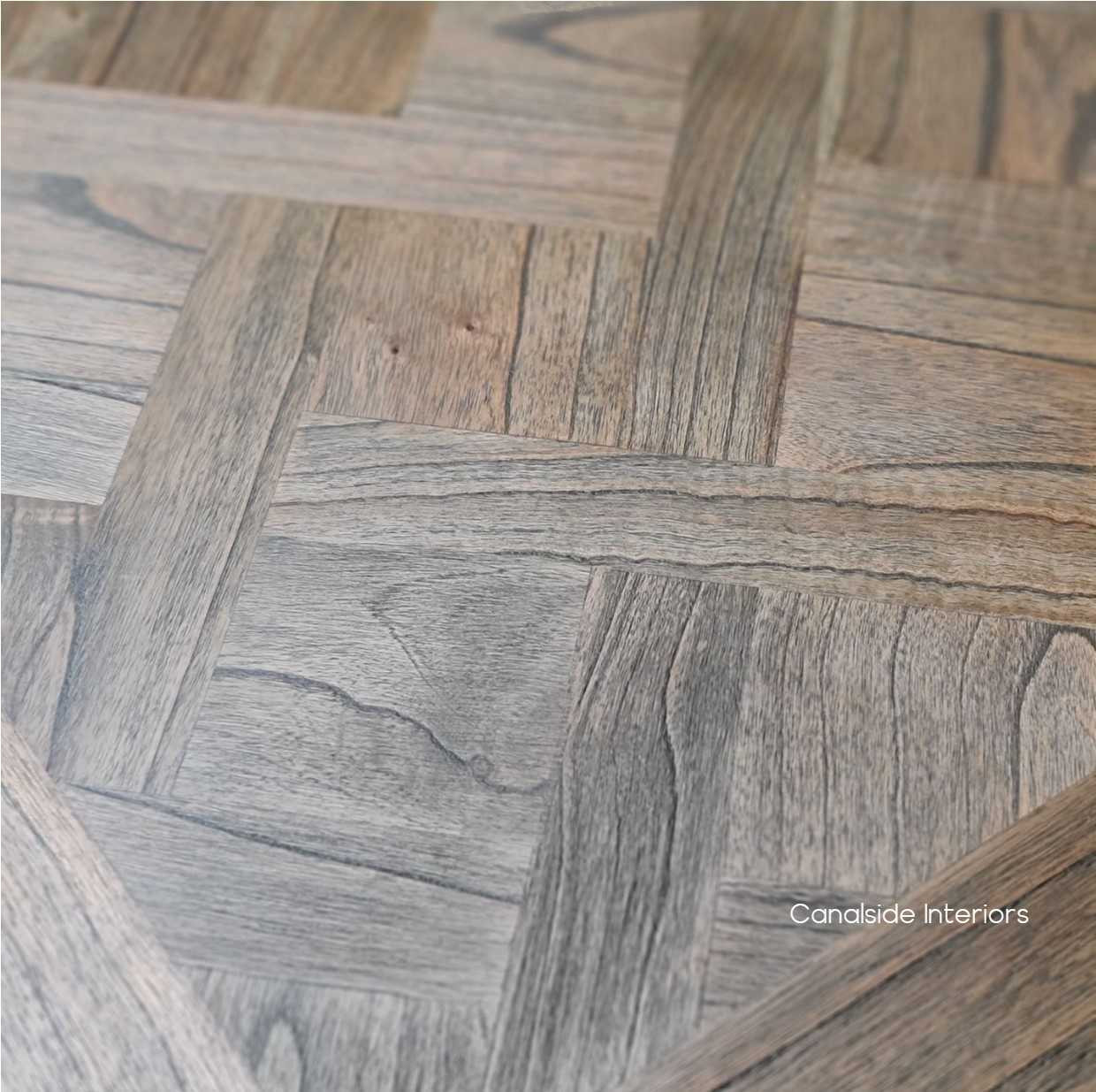 Chantilly Parquetry Double Extension Dining Table Grey Base tables, extension tables, hamptons, hamptons table, provincial, plantation, dining tables, trestle base, dining room