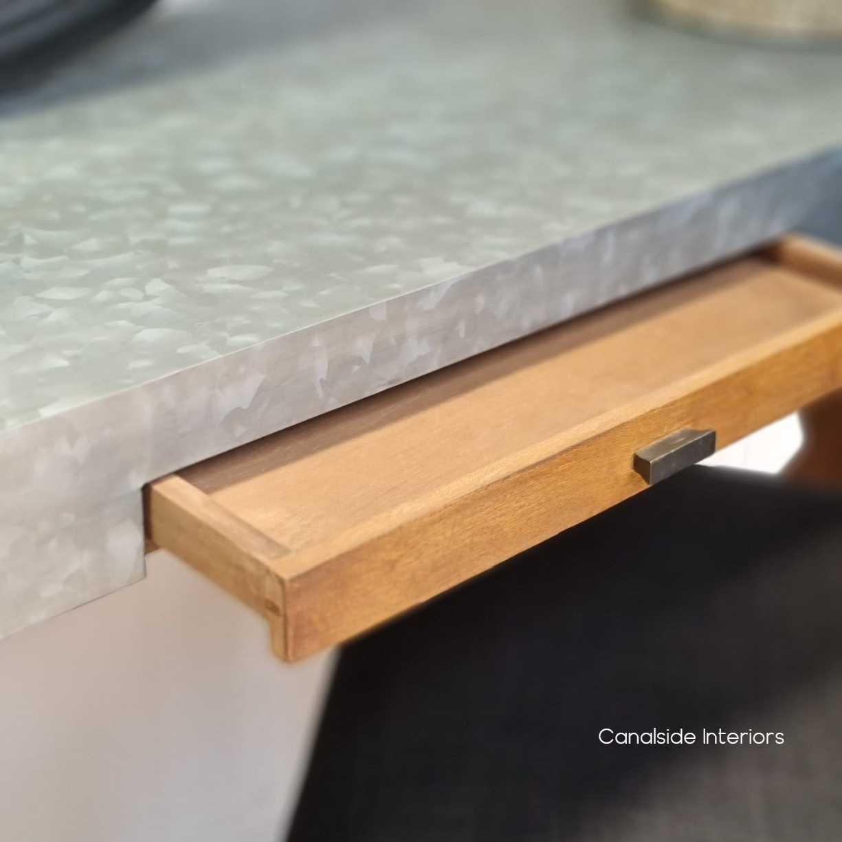 Loxley Desk Console  INDUSTRIAL RUSTIC Style, TABLES, HAMPTONS Style, PLANTATION Style, STORAGE Consoles & Desks, TABLES Sideboards & Buffets, STORAGE