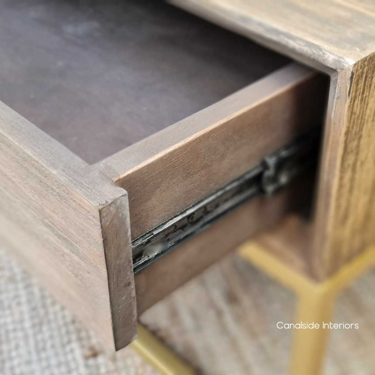 Accentuate the luxury of your dining space with Canalside Interiors' St Lucia Coffee Table, a testament to timeless design and practical elegance