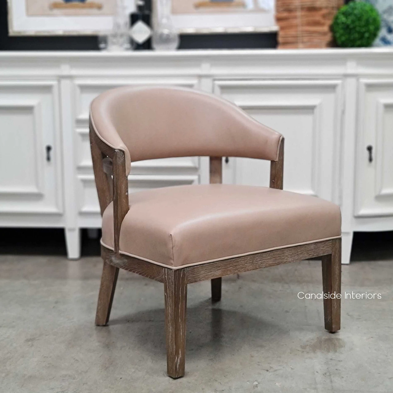 Waterhouse Leather Deconstructed Occasional Armchair, Chair, Living Room, Livingroom, Lounge Room, Loungeroom, Family Room, Familyroom, Armchairs, Chairs, Contemporary, Classic, Hamptons