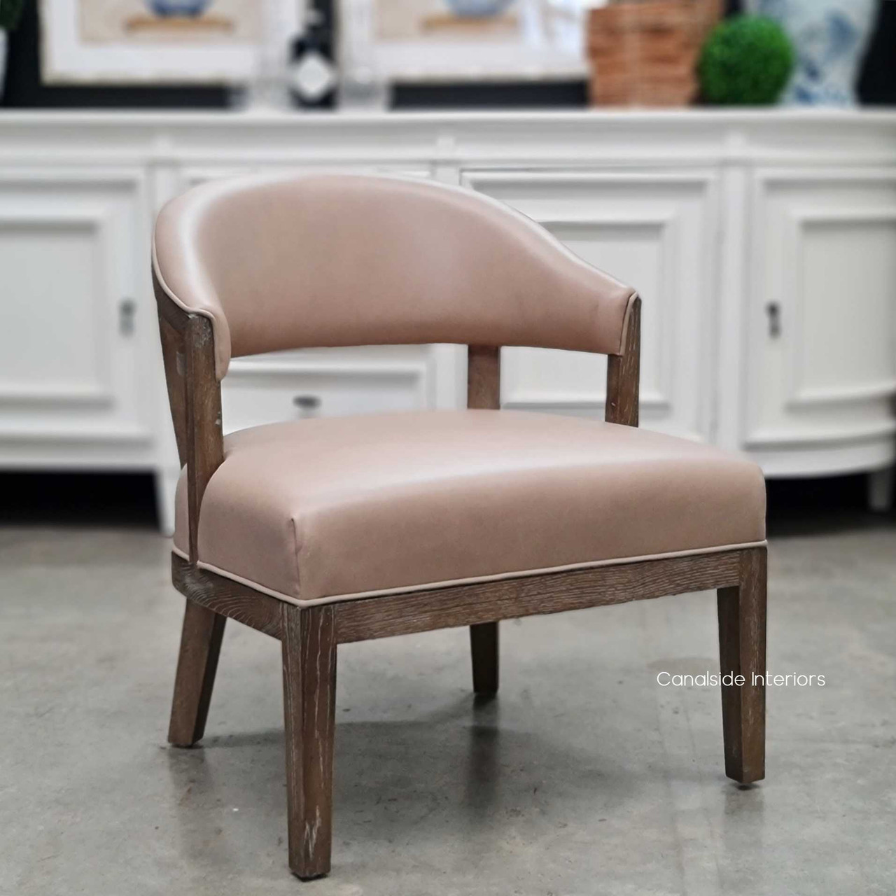 Waterhouse Leather Deconstructed Occasional Armchair, Chair, Living Room, Livingroom, Lounge Room, Loungeroom, Family Room, Familyroom, Armchairs, Chairs, Contemporary, Classic, Hamptons