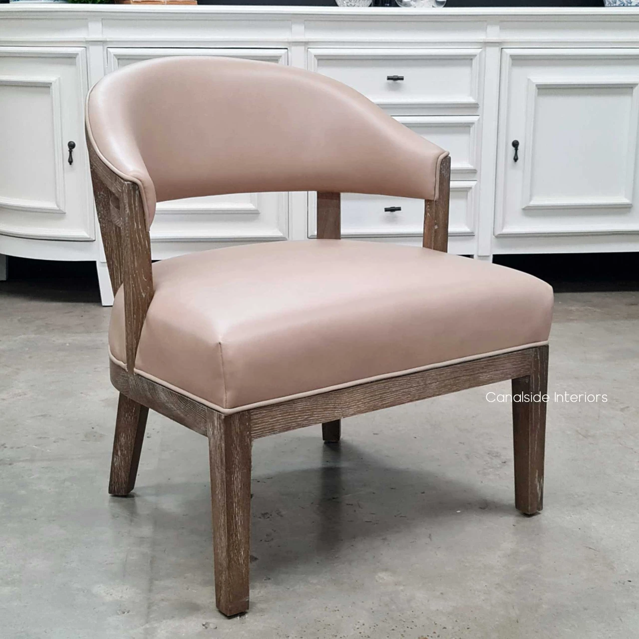 Waterhouse Leather Deconstructed Occasional Armchair, Chair, Living Room, Livingroom, Lounge Room, Loungeroom, Family Room, Familyroom, Armchairs, Chairs, Contemporary, Classic, Hamptons