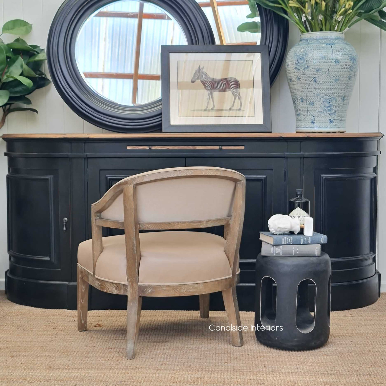 Waterhouse Leather Deconstructed Occasional Armchair, Chair, Living Room, Livingroom, Lounge Room, Loungeroom, Family Room, Familyroom, Armchairs, Chairs, Contemporary, Classic, Hamptons