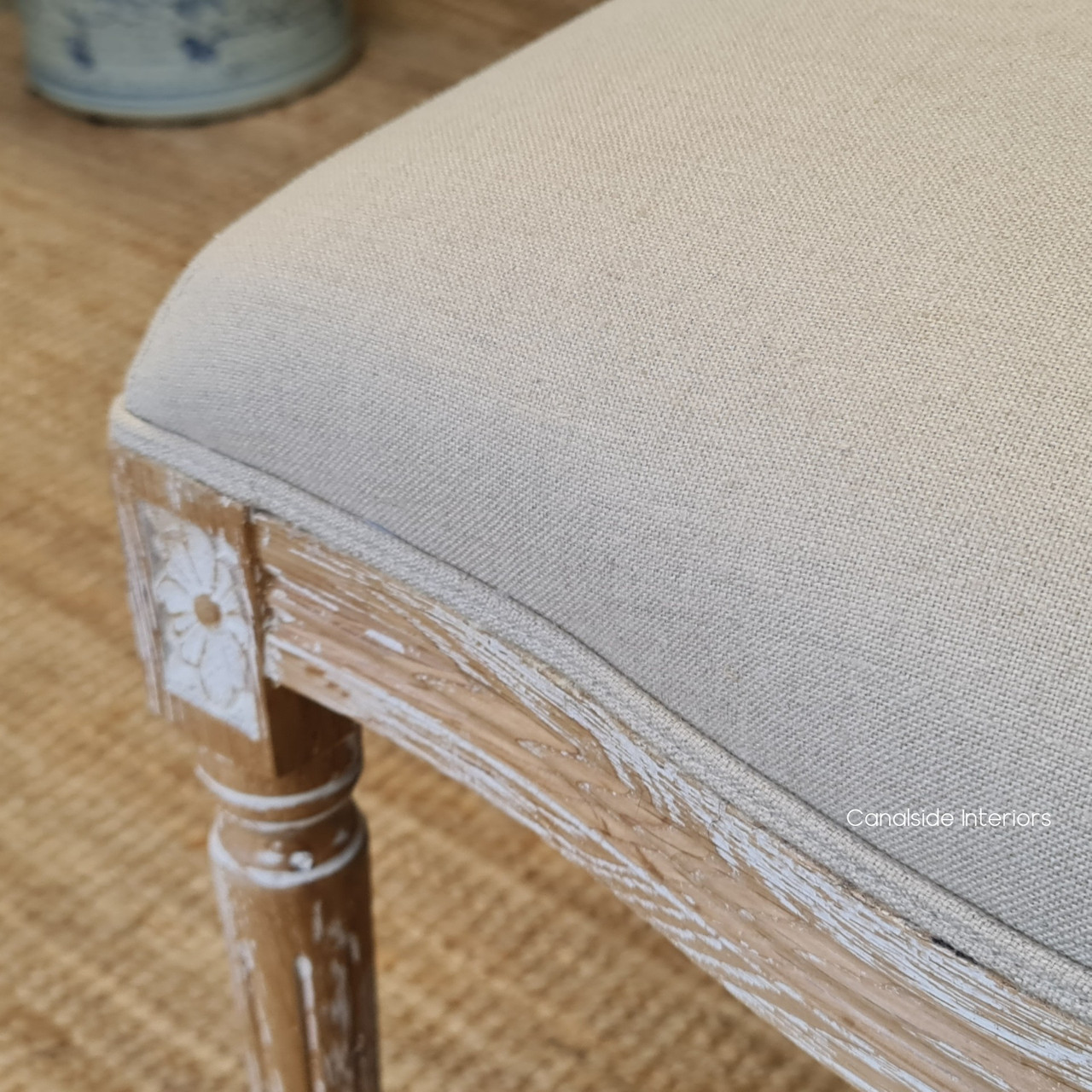 Make a statement of luxury in your home office with the timeless and elegant Sansa Dining Chair - Canalside Interiors