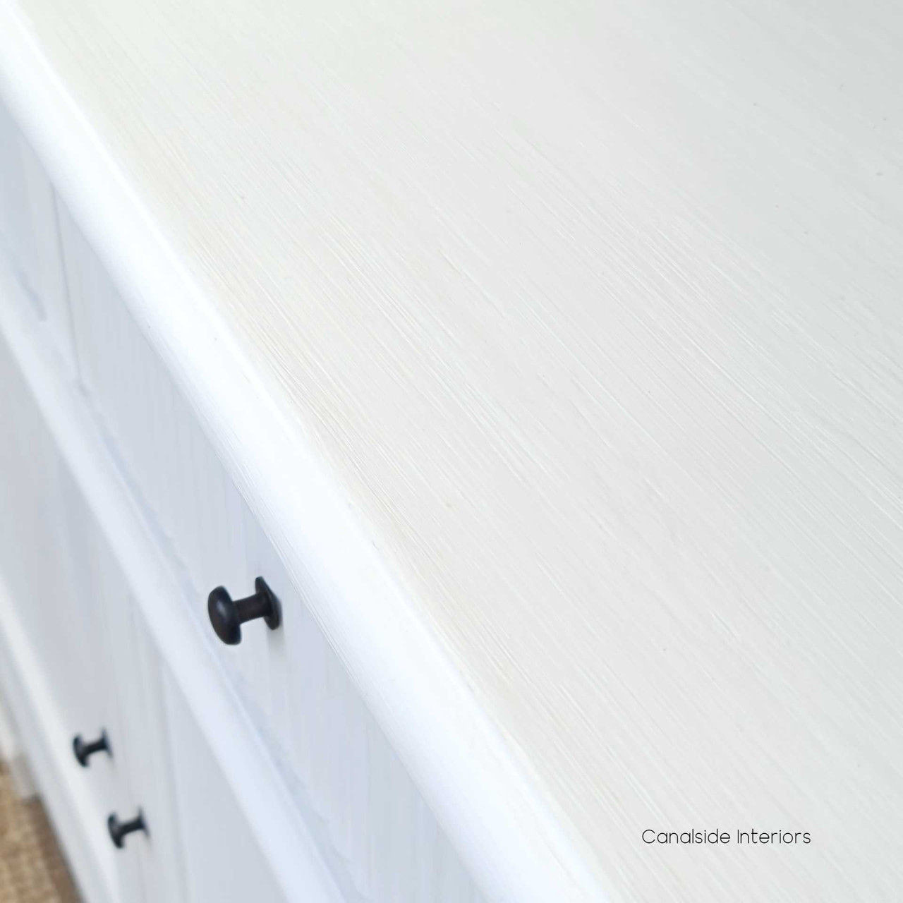 Close-up of the French Louis Buffet Petite’s detailing, providing insight into the thoughtfully designed elements that enhance its appearance.