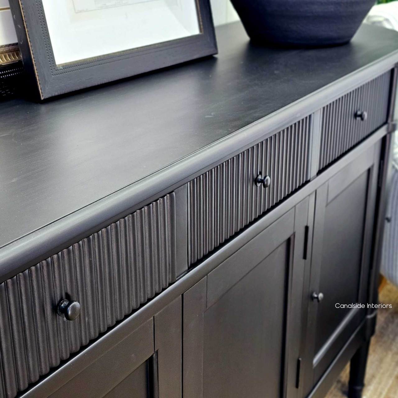 top view of the French Louis Buffet Grande, showcasing its expansive surface ideal for display and storage in Sydney's luxurious homes