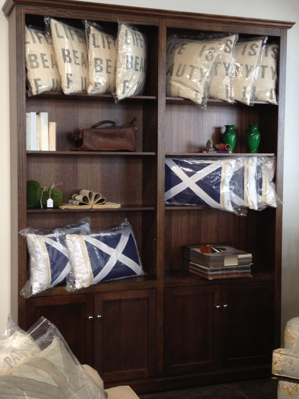 Hamilton Bookcase Wall Unit Custom Made Wall Units