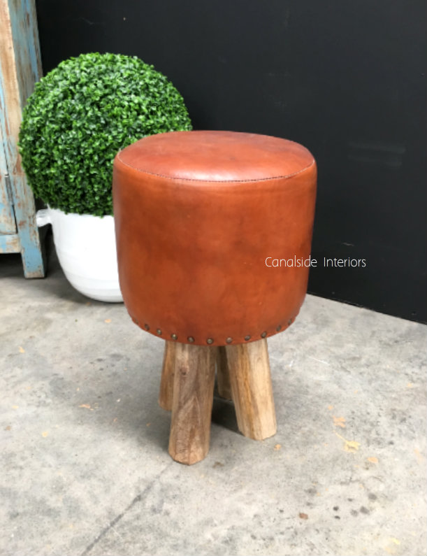 Pogo Industrial Accessory Side Table  INDUSTRIAL RUSTIC Style, Accessories, TABLES, TABLES Side Tables, LIVING Coffee & Side Tables