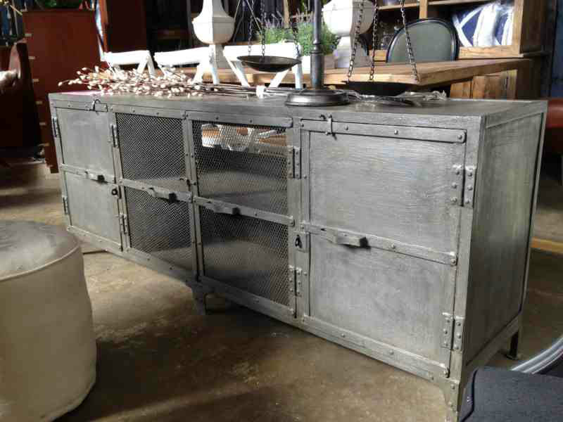 Foundry Steel Mesh CabinetTV Unit II