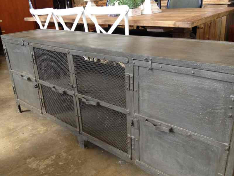Foundry Steel Mesh CabinetTV Unit II