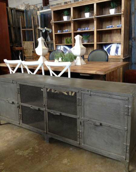 Foundry Steel Mesh CabinetTV Unit II