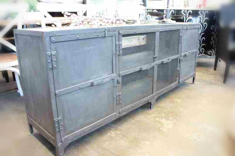 Foundry Steel Mesh CabinetTV Unit II