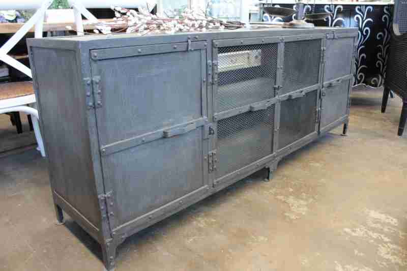 Foundry Steel Mesh CabinetTV Unit II