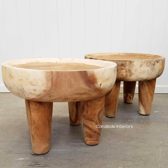 Tamale Natural Side Table - Sold Out