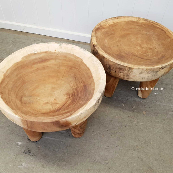 Tamale Natural Side Table - Sold Out