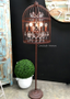 Vintage Birdcage Floor Lamp 160cm  LIGHTING, LIGHTING Lamps
