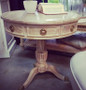 Cobble Hill II Round Side Table Limewash  FRENCH  FURNITURE, TABLES, HAMPTONS Style, PLANTATION Style, TABLES Side Tables, LIVING Coffee & Side Tables, BEDROOM Bedsides